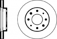 Тормозной диск HELLA PAGID 8DD 355 105-451
