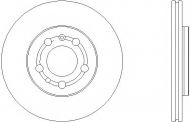 Тормозной диск HELLA PAGID 8DD 355 107-591