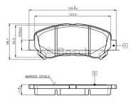 Комплект тормозных колодок BOSCH 0 986 TB3 117