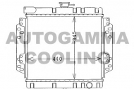 Теплообменник AUTOGAMMA 100395