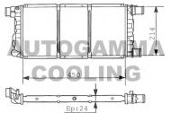 Теплообменник AUTOGAMMA 101297