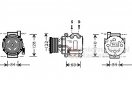 Компрессор VAN WEZEL 0200K157