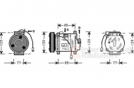 Компрессор VAN WEZEL 2700K016