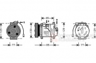 Компрессор VAN WEZEL 2700K035
