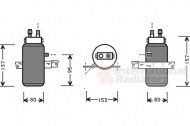 Осушитель VAN WEZEL 4700D043