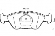 Комплект тормозных колодок BENDIX 571529B