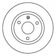 Тормозной диск BENDIX 561682B