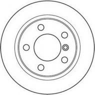 Тормозной диск BENDIX 562093B