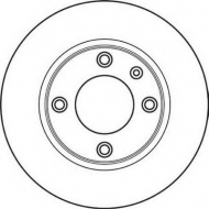 Тормозной диск BENDIX 562107B