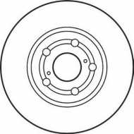 Тормозной диск BENDIX 562125B