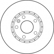 Тормозной диск BENDIX 562241B