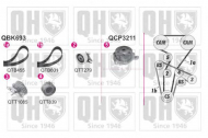 Комплект водяного насоса / зубчатого ремня QUINTON HAZELL QBPK6930