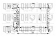 Теплообменник QUINTON HAZELL QER1481