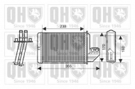 Теплообменник QUINTON HAZELL QHR2156