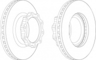 Тормозной диск FERODO FCR147A