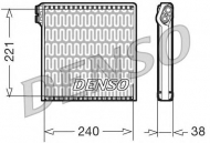 Испаритель DENSO DEV09102