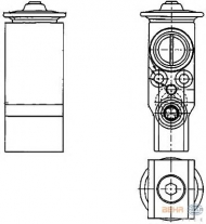 Клапан HELLA 8UW 351 239-651