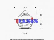 Термостат AKS DASIS 750383N