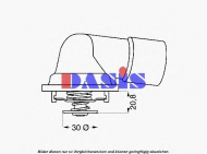 Термостат AKS DASIS 751637N