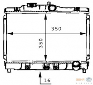 Теплообменник HELLA 8MK 376 706-691