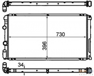 Теплообменник HELLA 8MK 376 708-451