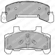 Комплект тормозных колодок DELPHI LP1263