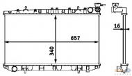 Теплообменник HELLA 8MK 376 718-501