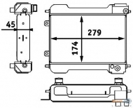 Теплообменник HELLA 8MO 376 725-731