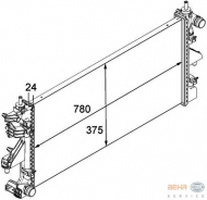 Теплообменник HELLA 8MK 376 745-031