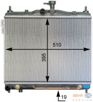 Теплообменник HELLA 8MK 376 762-011