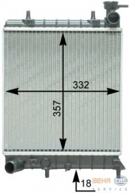 Теплообменник HELLA 8MK 376 762-061