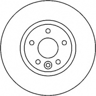 Тормозной диск HELLA 8DD 355 113-821