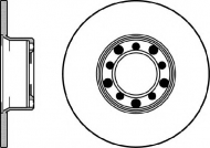 Тормозной диск HELLA 8DD 355 100-071