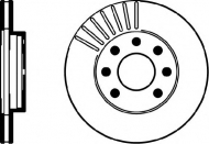 Тормозной диск HELLA 8DD 355 100-811