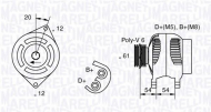 Генератор MAGNETI MARELLI 063321833010