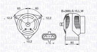 Генератор MAGNETI MARELLI 063535255010