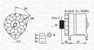 Генератор MAGNETI MARELLI 054022598010
