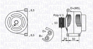 Генератор MAGNETI MARELLI 063377009010