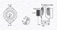 Генератор MAGNETI MARELLI 063377492010