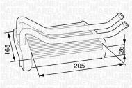Теплообменник MAGNETI MARELLI 350218315000