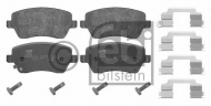 Комплект тормозных колодок FEBI BILSTEIN 16649