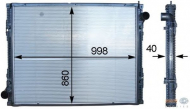 Теплообменник BEHR HELLA SERVICE 8MK 376 745-741