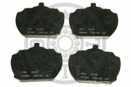 Комплект тормозных колодок OPTIMAL 9108