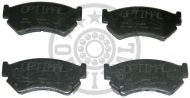 Комплект тормозных колодок OPTIMAL 9683