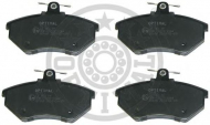 Комплект тормозных колодок OPTIMAL 9772