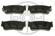 Комплект тормозных колодок OPTIMAL 10292