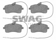 Комплект тормозных колодок SWAG 62 91 6547
