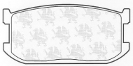 Комплект тормозных колодок QH Benelux BP224