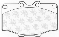 Комплект тормозных колодок QH Benelux BP327