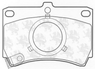 Комплект тормозных колодок QH Benelux BP416